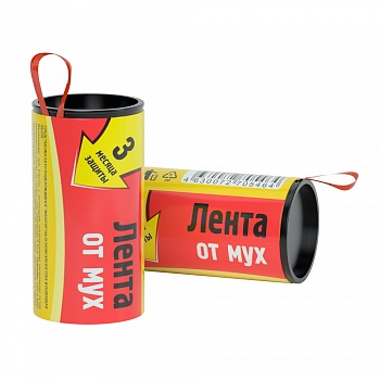Лента от мух, в шоубоксе, 100 шт., NoName